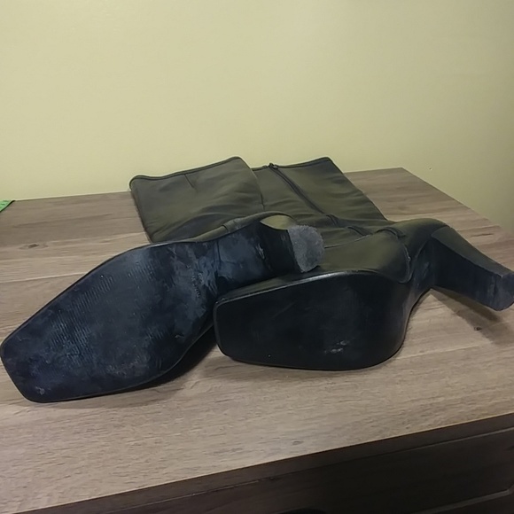 Nine West Black Leather Boots - Picture 4 of 5